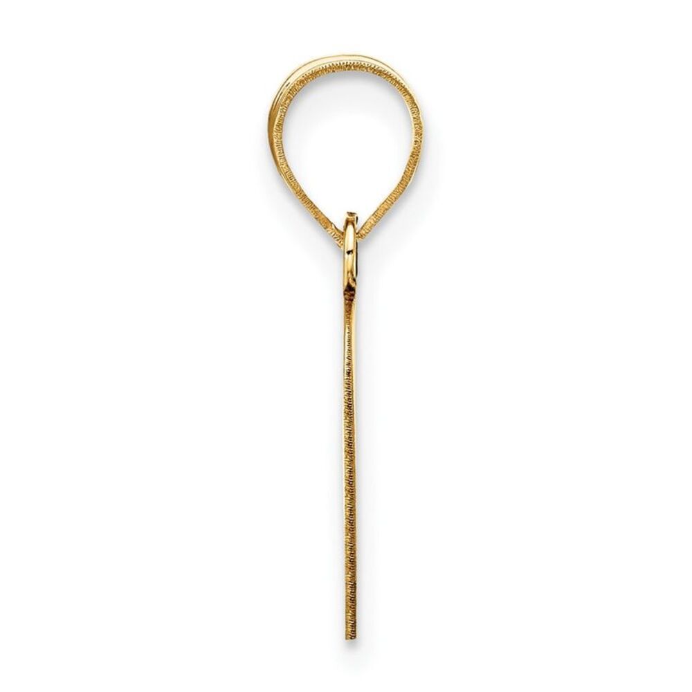 Kazi Luxury 14k Yellow Gold Polished Script Lette… - image 2